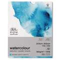 WINSOR & NEWTON™ | Classic aquarelpapier, 27,9 cm x 35,6 cm, 300 g/m², fijn, 1. Blok met 12 vel — kopsgelijmd