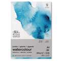 WINSOR & NEWTON™ | Classic aquarelpapier, DIN A4, 29,7 cm x 21 cm, 300 g/m², fijn, 2. Blok met 50 vel — jumboblok