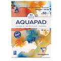 Clairefontaine | GOLDLINE® AQUAPAD® aquarelblok — kopsgelijmd, DIN A4, 29,7 cm x 21 cm, 300 g/m², blok (eenzijdig gelijmd), 2. Blok met 50 vel