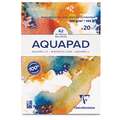 Clairefontaine | GOLDLINE® AQUAPAD® aquarelblok — kopsgelijmd, DIN A2, 42 cm x 59,4 cm, 300 g/m², blok (eenzijdig gelijmd), 4. Blok met 20 vel