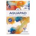 Clairefontaine | GOLDLINE® AQUAPAD® aquarelblok — kopsgelijmd, DIN A3, 29,7 cm x 42 cm, 300 g/m², blok (eenzijdig gelijmd), 3. Blok met 30 vel