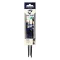Royal Talens | van Gogh 191 aquarelpenseel rond 3-sets — synthetisch haar, maten 000, 0 en 2