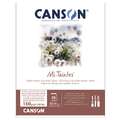 CANSON® | Mi-Teintes® pastelblok, White, blok (eenzijdig gelijmd), 160 g/m²