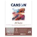 CANSON® | Mi-Teintes® pastelblok, Grey tones, blok (eenzijdig gelijmd), 160 g/m², 24 cm x 32 cm