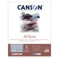 CANSON® | Mi-Teintes® pastelblok, Cool tones, blok (eenzijdig gelijmd), 160 g/m², 32 cm x 41 cm