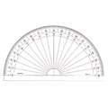 MINERVA | Gradenboog ○ halfrond 180° — transparant kunststof, lengte: 15 cm, 1 stuk