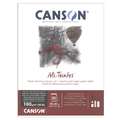 CANSON® | Mi-Teintes® pastelblok, Black, blok (eenzijdig gelijmd), 160 g/m²