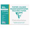 Clairefontaine Transparantpapier 90-95 gr/m², A4, 21 cm x 29,7 cm, 90 g/m², vel, pak