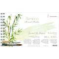 Hahnemühle | Bamboo Mixed Media papier, 15,3 cm x 25 cm, 265 g/m², mat, 2. Carnet de voyage — spiraal — landschap formaat