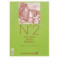 GERSTAECKER | N° 2 tekenblok, DIN A4, 21 cm x 29,7 cm, 125 g/m², 1 stuk, 1. Blok met 200 vel