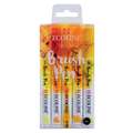 Talens ECOLINE® Brush Pen Marker, sets, 5 kleuren — geel, set