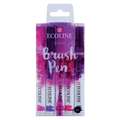 Talens ECOLINE® Brush Pen Marker, sets, 5 kleuren — violet, set