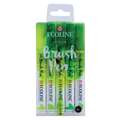 Talens ECOLINE® Brush Pen Marker, sets, 5 kleuren — groen, set