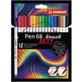 STABILO® | ARTY Pen 68 brush viltstift — sets, 18 viltstiften, set