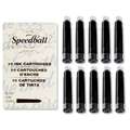 Speedball® | Calligraphy navulpatronen — 10-sets, Black, set