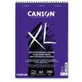 CANSON® | FLUID MIXED MEDIA — spiraalblok, DIN A4, 21 cm x 29,7 cm, 250 g/m², glad, blok, spiraalgebonden