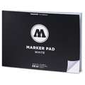 MOLOTOW™ | MARKER PAD — white, DIN A4, 21 cm x 29,7 cm, 90 g/m², glad, blok (eenzijdig gelijmd) 50 vellen