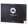 MOLOTOW™ | MARKER PAD — white, DIN A3, 29,7 cm x 42 cm, 90 g/m², glad, blok (eenzijdig gelijmd) 50 vellen