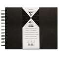 Clairefontaine | Scrapbook — Black, 21 cm x 16 cm, schetsboek, 185 g/m²