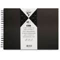 Clairefontaine | Scrapbook — Black, 32 cm x 24 cm, schetsboek, 185 g/m²