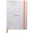 RHODIA® | goalbook —softcover, Cover: zilver, A5, 14,8 cm x 21 cm, 90 g/m²
