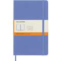 MOLESKINE® | Classic Notebook — hardcover, Large, 13 cm x 21 cm, 240 blz, 8. Layout: ruled — cover: Hydrangea blue