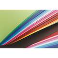 Clairefontaine | Gekleurd papier ○ 100% gerecycled — 25-pakken assorti, 120 g/m², 50 cm x 65 cm, pak van 25 stuks