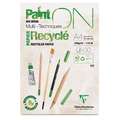 Clairefontaine | Paint ON Recyclé — multi-papier, blok (eenzijdig gelijmd), DIN A4, 21 cm x 29,7 cm, 250 g/m², 1. Blok met 30 vel