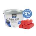 Creall® Super Soft, rood, 1750 grams emmer