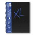 CANSON® | XL® MIXED MEDIA artbook — spiraal, A4, 21 cm x 29,7 cm, 300 g/m², textured, 2. Blok met 34 vel = 68 blz