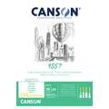 Canson 1557 schetsblok 120gr, 14,8 cm x 21 cm, 120 g/m², mat