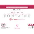 Clairefontaine | FONTAINE® aquarelpapier —  grain fin 300 g/m², 23 cm x 31 cm | 9