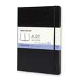 MOLESKINE® | ART Sketchbook — hardcover, DIN A4, A4, 21 cm x 29,7 cm, 96 blz, 1. Layout: blanco — cover: Black