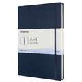 MOLESKINE® | ART Sketchbook — hardcover, DIN A4, A4, 21 cm x 29,7 cm, 96 blz, 3. Layout: blanco — cover: Sapphire blue