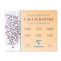 Clairefontaine | Kalligrafieblok, 24 cm x 30 cm, glad, 130 g/m²