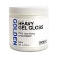 GOLDEN® | HEAVY GEL acrylmedium — diverse glansgraden, pot 473 ml, 1 stuk, 1. Gloss = glans