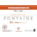 Clairefontaine | FONTAINE® aquarelpapier — grain satiné 300 g/m², 24 x 30cm - 300g/m² - Blok van 20 vellen, 23 cm x 31 cm | 9