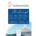 Hahnemühle | ÖL/ ACRYL 230 olieverf- & acrylpapier — blokken, 18 cm x 24 cm, 230 g/m², gestructureerd, blok (vierzijdig gelijmd)