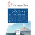 Hahnemühle | ÖL/ ACRYL 230 olieverf- & acrylpapier — blokken, 30 cm x 40 cm, 230 g/m², gestructureerd, blok (vierzijdig gelijmd)