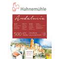 Hahnemühle Andalucia aquarelblok en aquarelpapier, 500g, 36 cm x 48 cm, 500 g/m², ruw, blok (vierzijdig gelijmd)