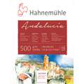 Hahnemühle Andalucia aquarelblok en aquarelpapier, 500g, 30 cm x 40 cm, 500 g/m², ruw, blok (vierzijdig gelijmd)