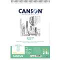 CANSON® 1557®schetsblok, DIN A3, 29,7 cm x 42 cm, 120 g/m², mat, blok, spiraalgebonden