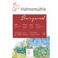 Hahnemühle Burgund aquarelblok 250 g/m², 17 cm x 24 cm, blok (vierzijdig gelijmd), 250 g/m², mat