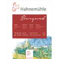 Hahnemühle Burgund aquarelblok 250 g/m², 24 cm x 32 cm, blok (vierzijdig gelijmd), 250 g/m², mat