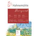 Hahnemühle Burgund aquarelblok 250 g/m², 36 cm x 48 cm, blok (vierzijdig gelijmd), 250 g/m², mat