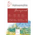 Hahnemühle Burgund aquarelblok 250 g/m², 24 cm x 32 cm, blok (vierzijdig gelijmd), 250 g/m², ruw