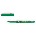 PILOT Pen V-Ball fineliner, groen, 0,7 mm - medium punt