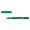 PILOT Pen V-Ball fineliner, groen, 0,5 mm - fijne punt