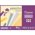 FABRIANO® | Tiziano pastelpapier, DIN A3, 29,7 cm x 42 cm, 160 g/m², ruw|gestructureerd, 3. Blok - éénzijdig gelijmd | 30 vel | pastel tinten