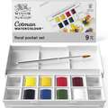 WINSOR & NEWTON™ | Cotman™ — 8-pocketsets, Bloemen, set